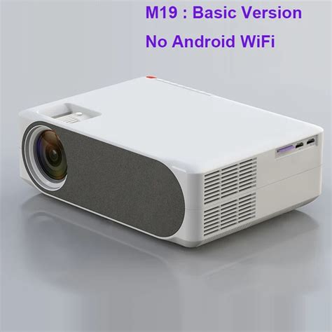 Smartldea Full HD Projector M19 Native 1920 1080p Resolution 6800lms