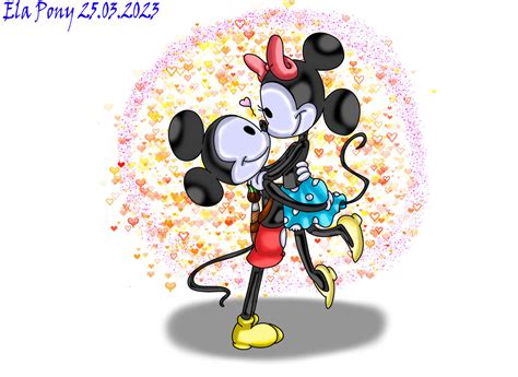 Myszka Miki x Myszka Minnie Love 1966 by elapony1m on DeviantArt