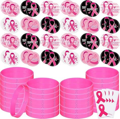 Amazon Libima 200 Pcs Breast Cancer Awareness Accessories 60 Pcs