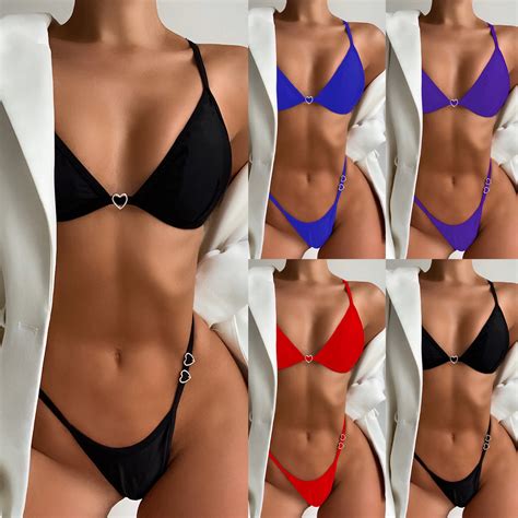 New Love Bikini Sexy Triangle Bag Swimsuit Fitness Swimwear And Swimwear Beachwear Price