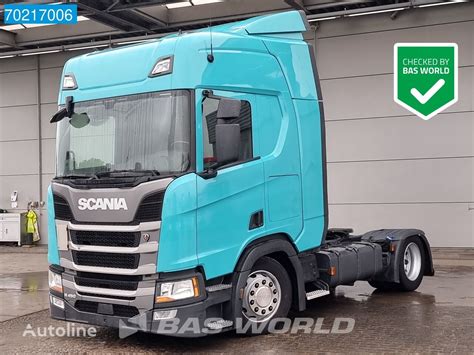 Scania R450 4X2 ACC Highline Mega Retarder 2x Tanks Navi Standklima