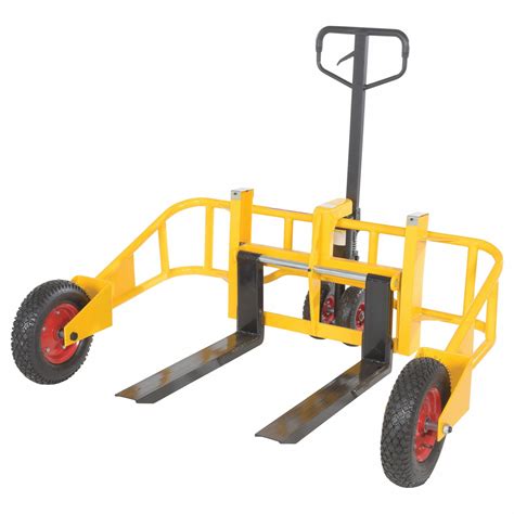 2000 Lb Load Capacity 32 In X 4 In All Terrain Manual Pallet Jack