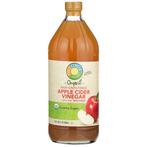 Full Circle Market Organic Raw Unfiltered Apple Cider Vinegar 32 Fl Oz Shipt