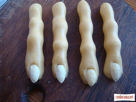 Печенье "Пальчики ведьмы" / Печенье / Кукорама — вкусные рецепты!