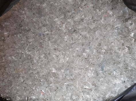 Pet Pete Flake Pet Flakes Clear Hot Washed