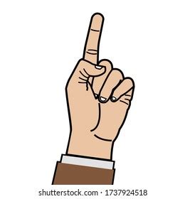 Hand Gesture Fuck You Vector Stock Vector Royalty Free