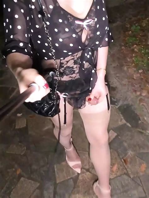 Sissy Walks In The Rain Shemale Amateur Amateur Porn Feat Jishi18hao XHamster