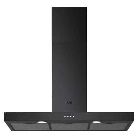 Aeg Series 3000 Dbx3951r T Box 90cm Black Chimney Cooker Hood Howdens