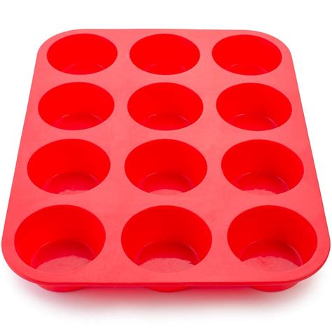 HIC 12 CUP SILICONE MUFFIN PAN | Rush's Kitchen