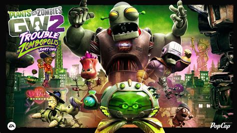 Plants Vs Zombies GW2 WORLD WAR 2 Zombie Side YouTube