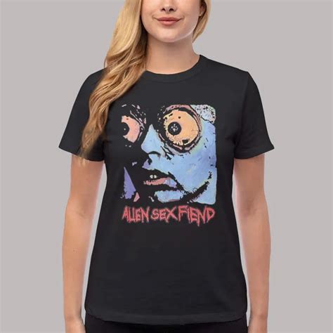 Acid Bath Alien Sex Fiend T Shirt Hole Shirts
