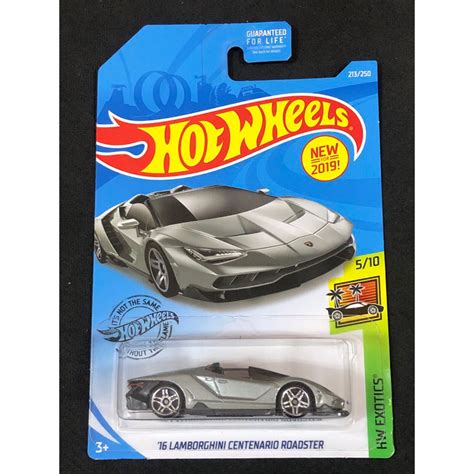 風火輪 Hot Wheels 藍寶堅尼 lamborghini centenario 敞篷 上空 roadster 普卡 蝦皮購物