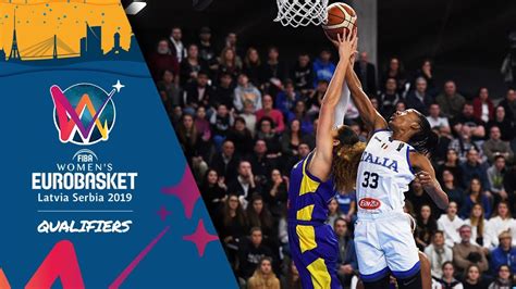 Italy V Sweden Highlights FIBA Women S EuroBasket 2019 Qualifiers