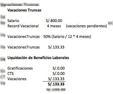 Cálculo Liquidación de Beneficios Laborales 2024