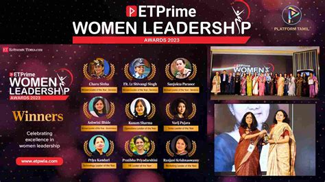 Etprime Women Leadership Awards 2023 இந்த வாரம் மும்பையில் நடைபெற்றது