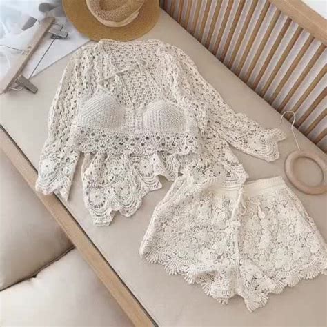 Set Bikini Đi Biển Món Quần Áo Bra Khoác Choàng Có Bán Rời Đồ Bộ Đi Biển nữ BigBuy