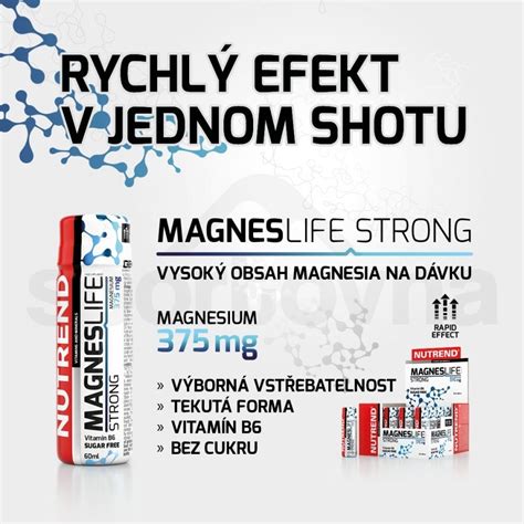Nutrend MagnesLIFE Strong 60ml VT-080-1200-XX - Sportovna