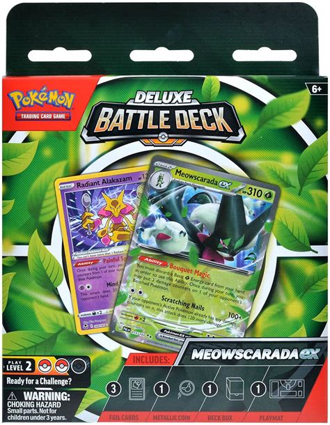 Pokemon Tcg Deluxe Battle Deck Meowscarada Ex Купить настольную