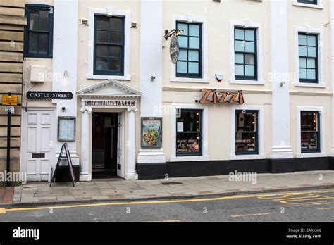 Salisbury Uk August 3rd 2019 The Zizzi Restaurant In The City Of