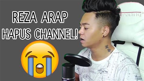 VIRALL REZA ARAP TUTUP AKUN YOUTUBE Reza Arap Oktovian Hapus