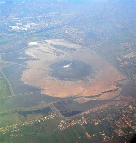 Lapindo Pemandangan Udara Daerah Terdampak Lumpur Lapindo Flickr