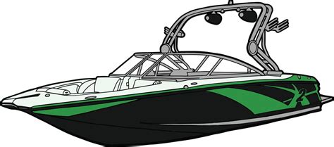 speed boat vector 10096111 Vector Art at Vecteezy