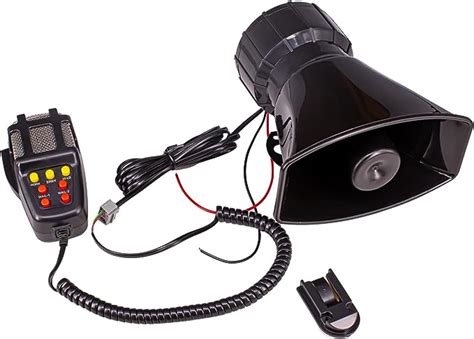 Car Loud Horn Siren Speaker V Db Tone Sound Car Siren Vehicle