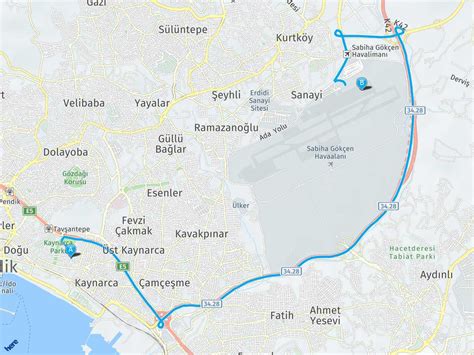 Marmaray Kaynarca Sabiha G K En Havaliman Harita Marmaray Kaynarca