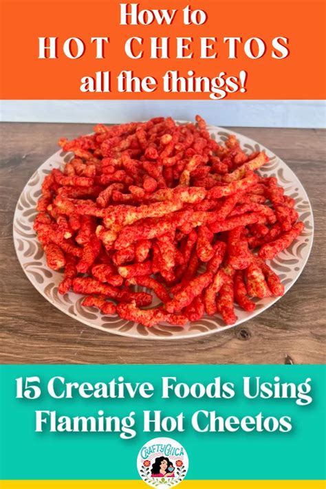 Qu Rico Recipes Using Flamin Hot Cheetos Crafty Chica