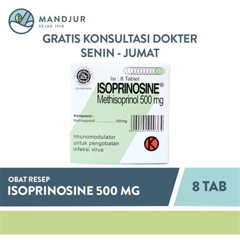 jual isoprinosine  mg  tablet  seller apotek mandjur official