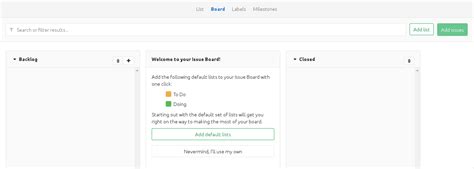 Issue Board Project User Help GitLab