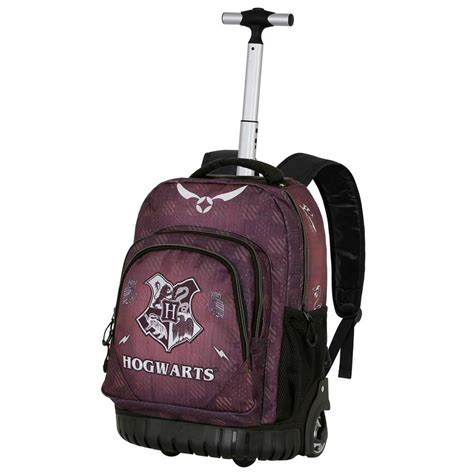 Mochila Trolley GTS FAN Hogwarts Harry Potter Marrón Bixoto