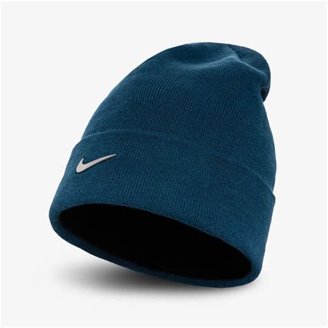 Nike Czapka Zimowa U Nsw Beanie Cuffed Swoosh Cw Niebieski