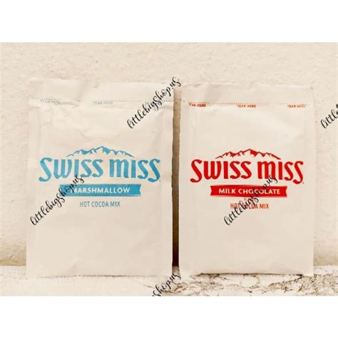 Swiss Miss Milk Chocolate Hot Cocoa Mix Packets Piece Lazada Ph