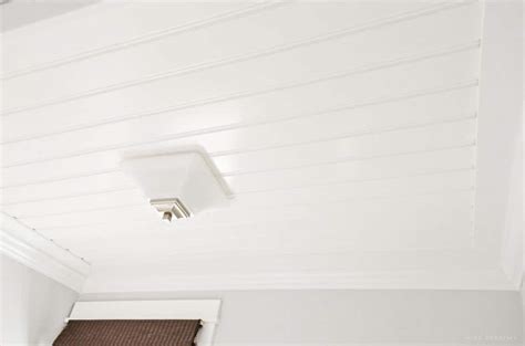 diy beadboard basement ceiling openbasement