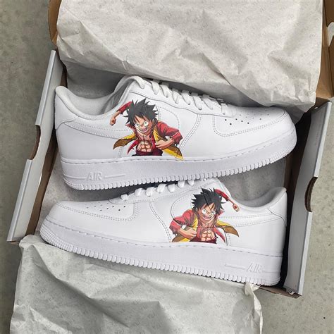 One Piece Luffy Air Force Custom Personalized Shoes Air Force