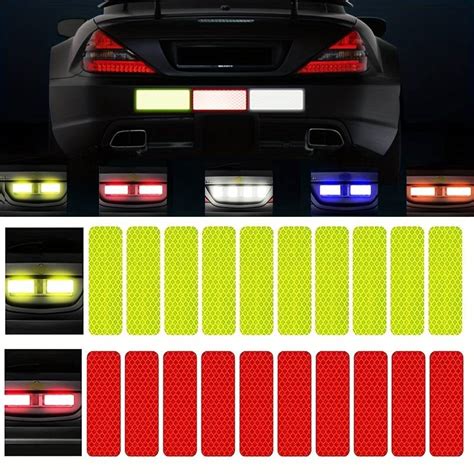Car Reflective Warning Rear Safety Cover Anti Collision Temu