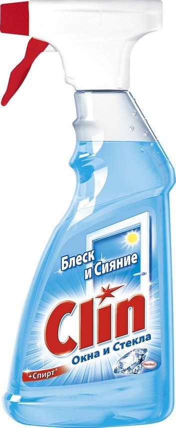9000101309645 Ср-во д/стекол Clin Окна и зеркала Кристалл 500 мл
