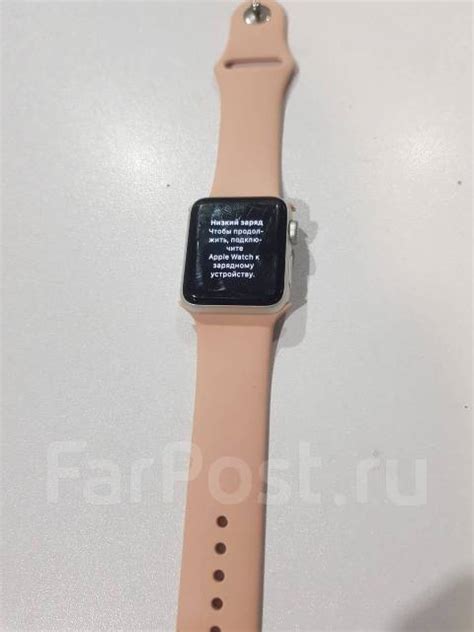 Apple Watch 3 38mm, умные часы, GPS, NFC, IP67, IP68, iOS, б/у, в ...