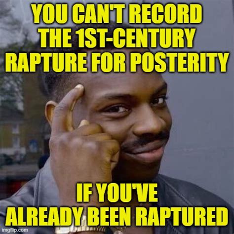 Thinking Man Contemplates The Rapture Imgflip