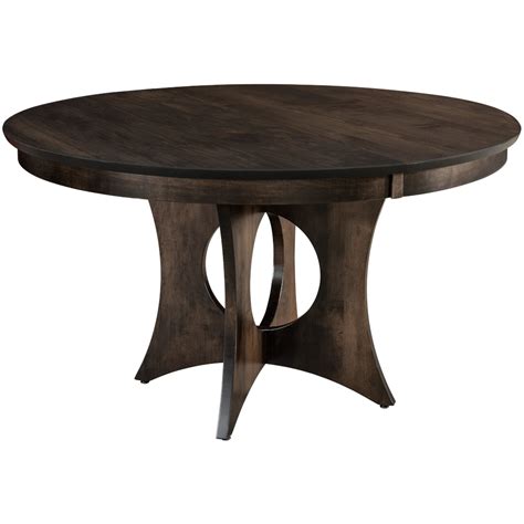 Silverton Round Amish Dining Table Amish Dining Table Cabinfield