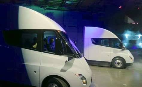 Elon Musk Delivers First Tesla All Electric Semi Truck