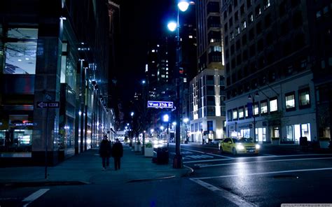 Street Wallpaper HD Night City (66+ images)