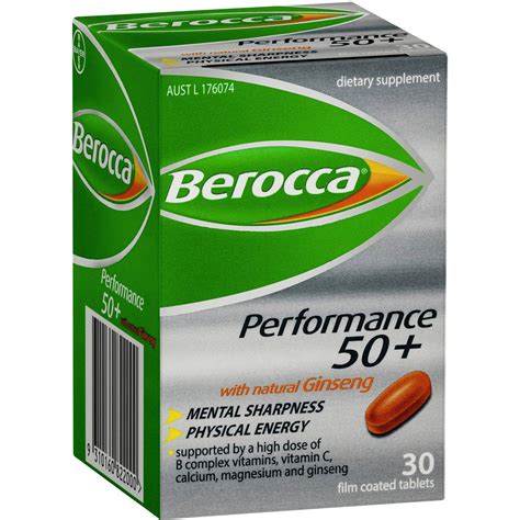 Berocca Performance Tablets 30pk Woolworths