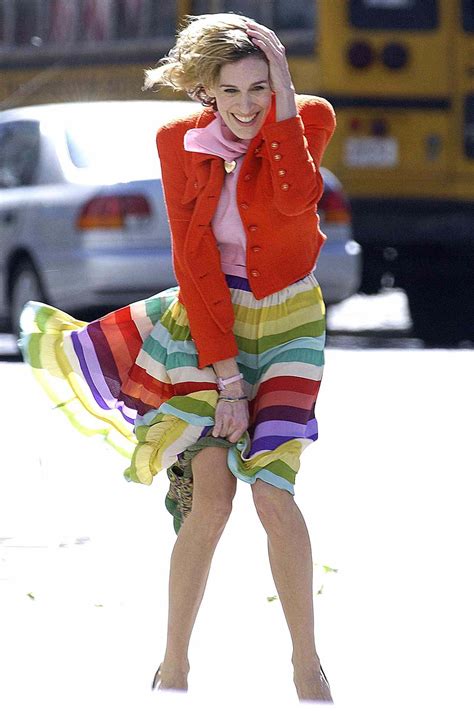 Throwback Photos Of Sarah Jessica Parker On The Sex And The City Set