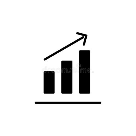 Growing Graph Icon Chart Icon Graph Icon Stock Illustration