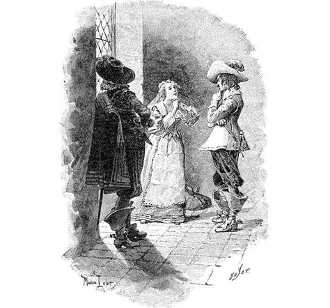 Иллюстрации к роману Александра Дюма "Три мушкетера". Художник Морис ...