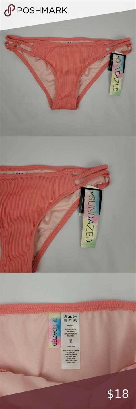 Sundazed Stunner Strappy Hipster Bikini Bottom NWT Plus Fashion