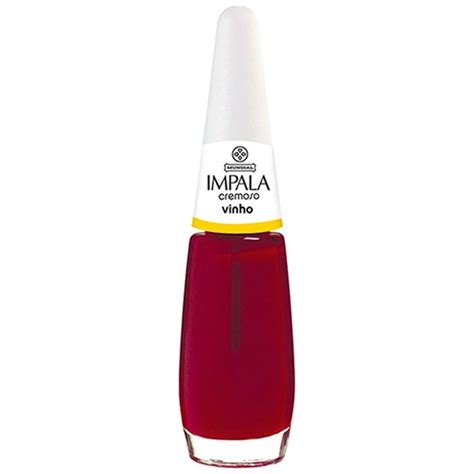 Esmalte Impala Vinho Cremoso Mais Vaidosa Esmalte Impala Vinho