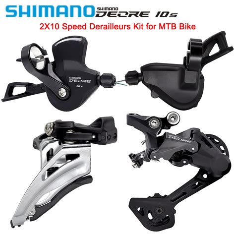 Shimano Deore Derailleurs Groupset Para Bicicleta MTB Kit De Desviador